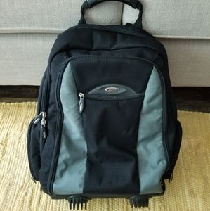 Tragus backpack with laptop pouch